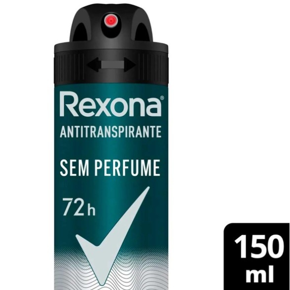 Rexona Men Sem Perfume: 48h de Proteção