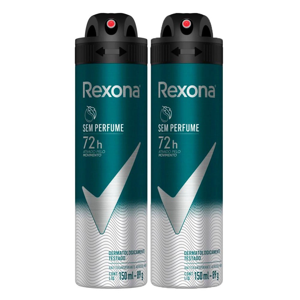 Rexona Men Sem Perfume: 72h de Proteção!