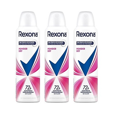 Rexona Powder Dry: 72h de Proteção!