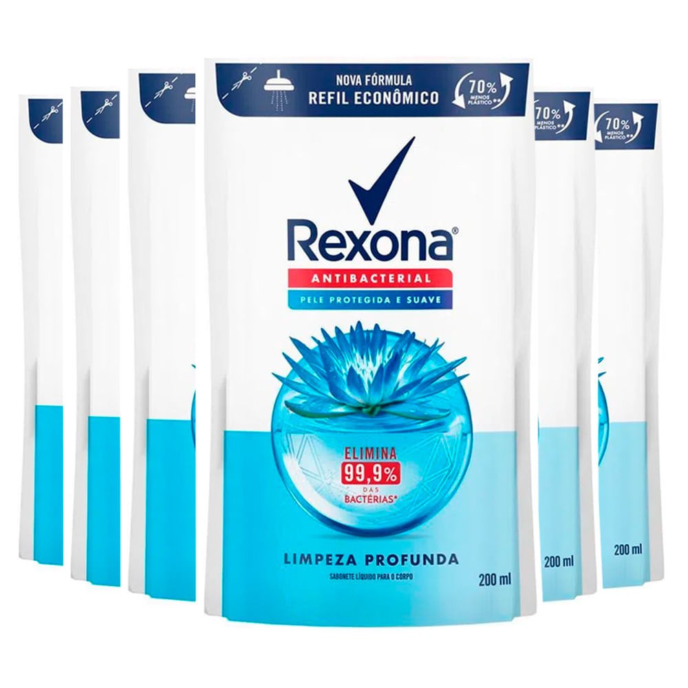 Rexona Refil Antibacterial: Limpeza Profunda e Proteção