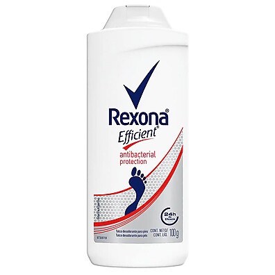 Rexona Talco Pés: Proteção Antibacteriana 100g