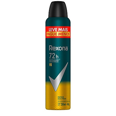 Rexona V8: 72h de Proteção para Homens Ativos