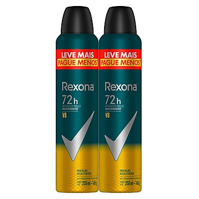 Rexona V8 72h: Proteção Imbatível!