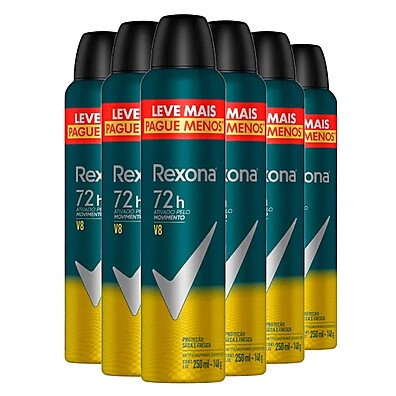 Rexona V8: Proteção Imbatível por 48h!