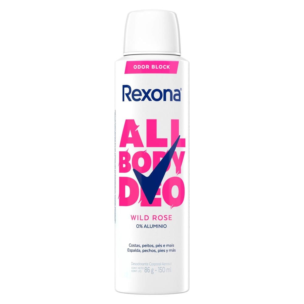 Rexona Wild Rose: Proteção e Perfume para o Corpo Todo