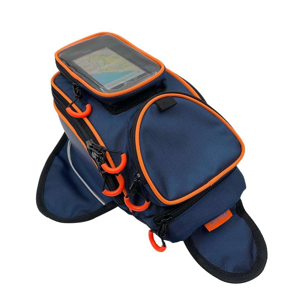 Bolsa de Tanque Magnética Reygeak para Moto: Impermeável, Grande Capacidade e Segurança