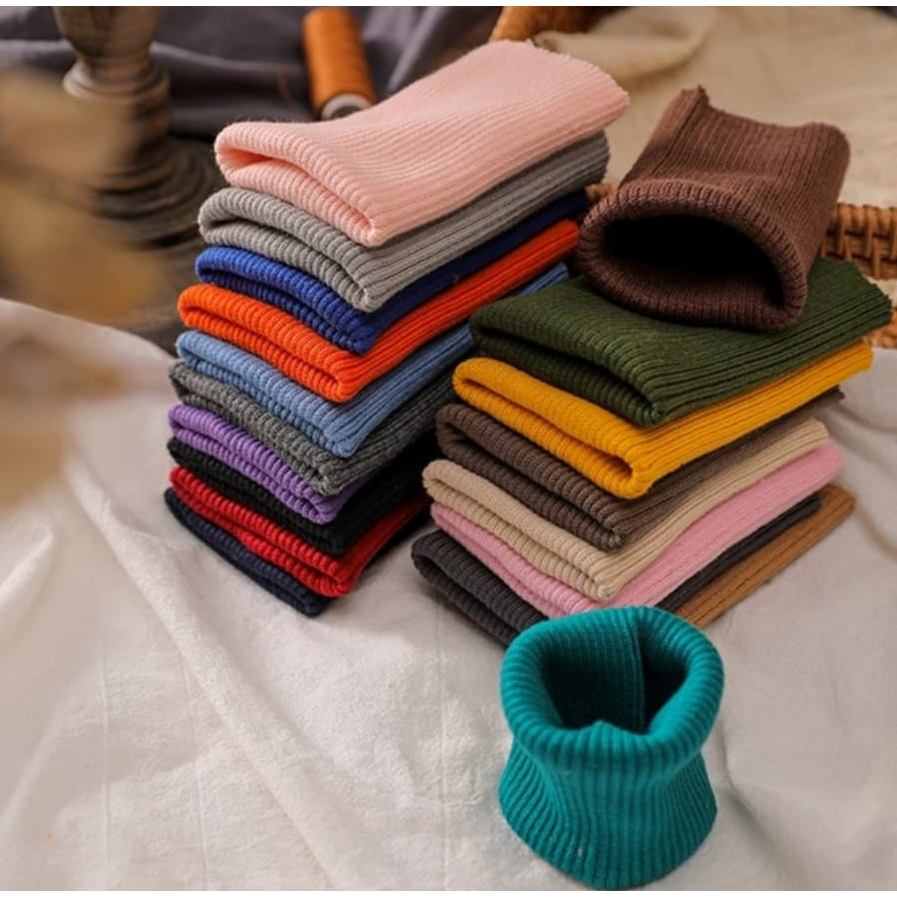 Ribana Tubular: Toque e Estilo em Algodão/Poliéster