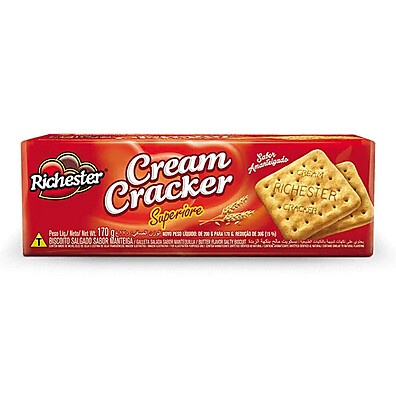 Richester Cream Cracker: Sabor Amanteigado Incomparável!