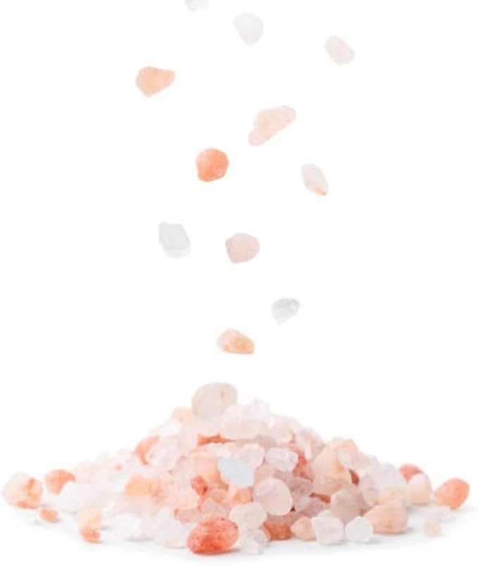 Sal Rosa do Himalaia Grosso - Natural, Rico em Minerais | 1kg | Perfeito para Cozinha, Dieta e Bem-estar