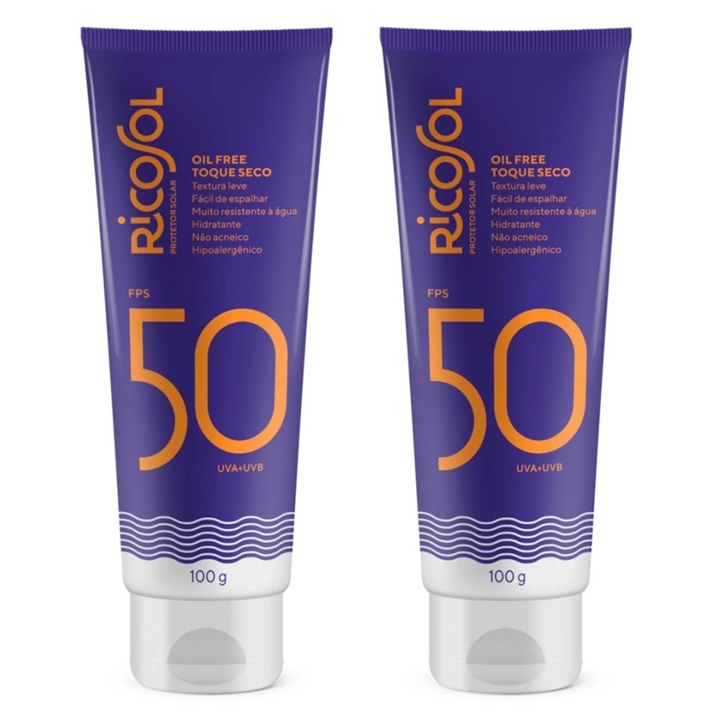 Ricosol FPS 50 Oil Free: Proteção Solar Impecável
