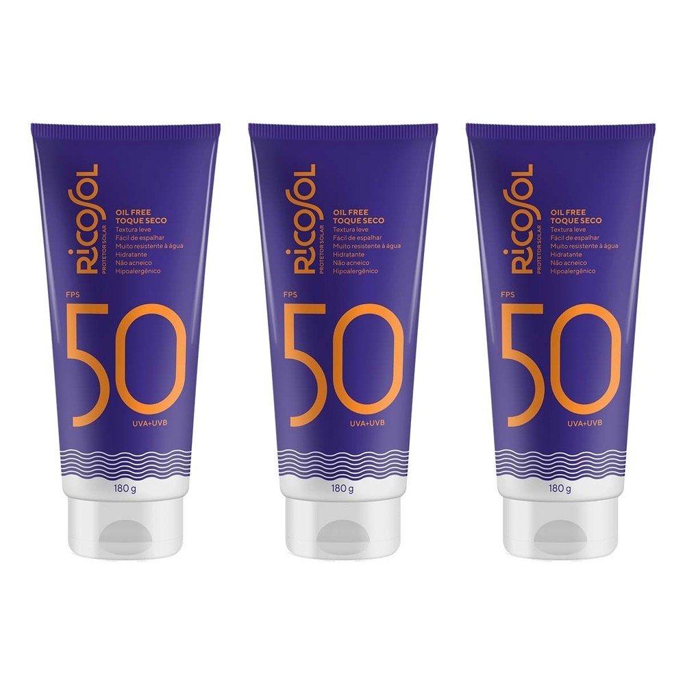 Ricosol FPS 50: Proteção Solar Tripla!