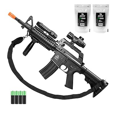 Rifle Airsoft M4 MR744: Realismo e Potência!
