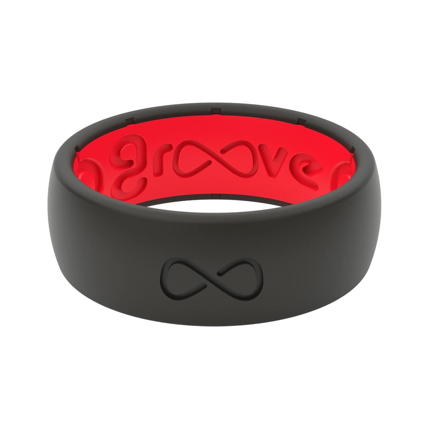 RING GRV ORIG BLK/RED10