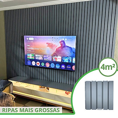 Ripado BOLD Cinza Claro 30x30: 4m² de Design Moderno e Fácil Aplicação