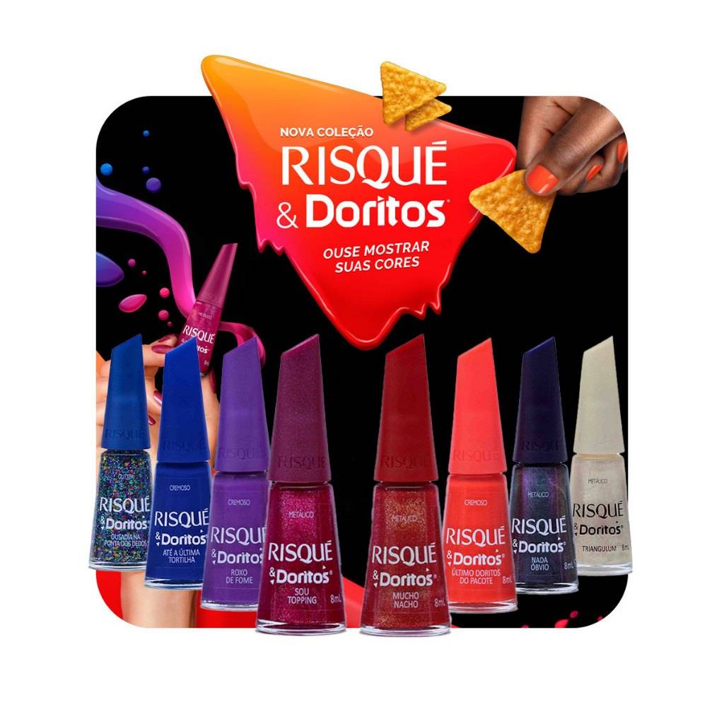 Risqué & Doritos: As Cores Que Você Vai Amar!