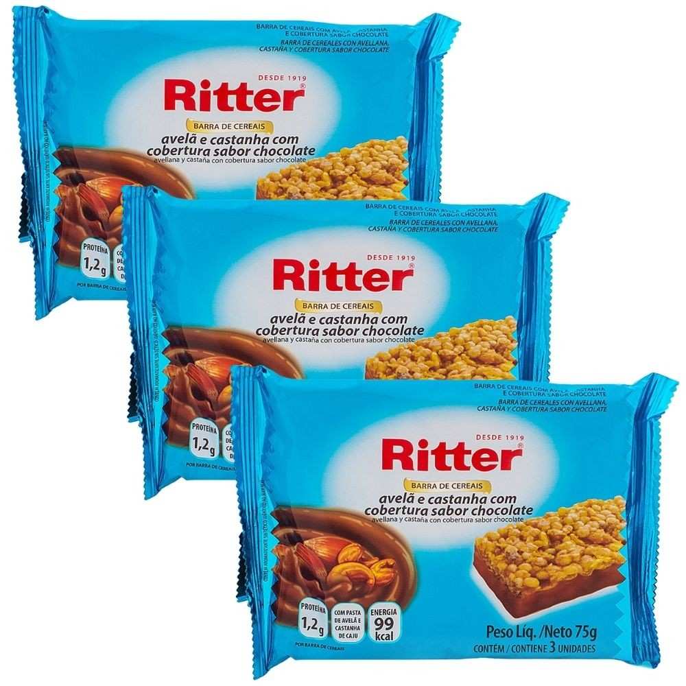 Ritter Avelã e Castanha: Energia Deliciosa!