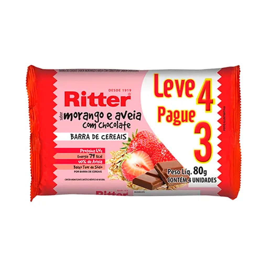 Ritter Morango e Aveia: Leve 4, Pague 3!
