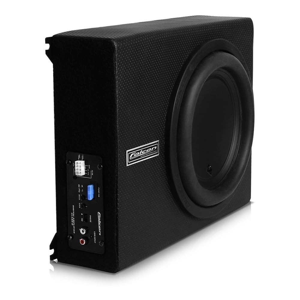 Caixa Amplificada Falcon XS200 Slim 8" 200W RMS: Grave Potente e Design Inteligente