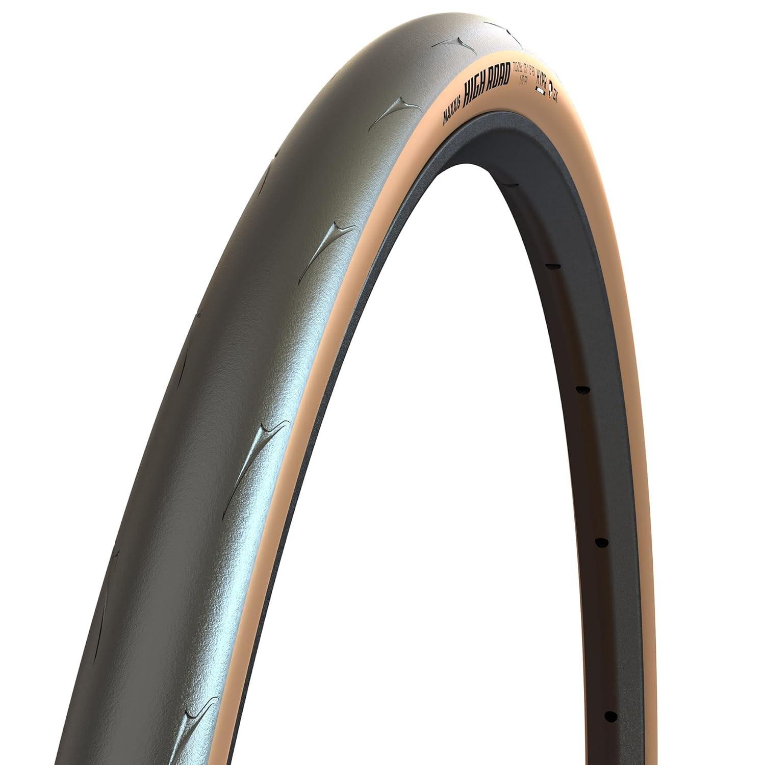 Pneu Maxxis High Road Hypr ZK 700x28: Performance Pro-Level Sem Câmara para Competição