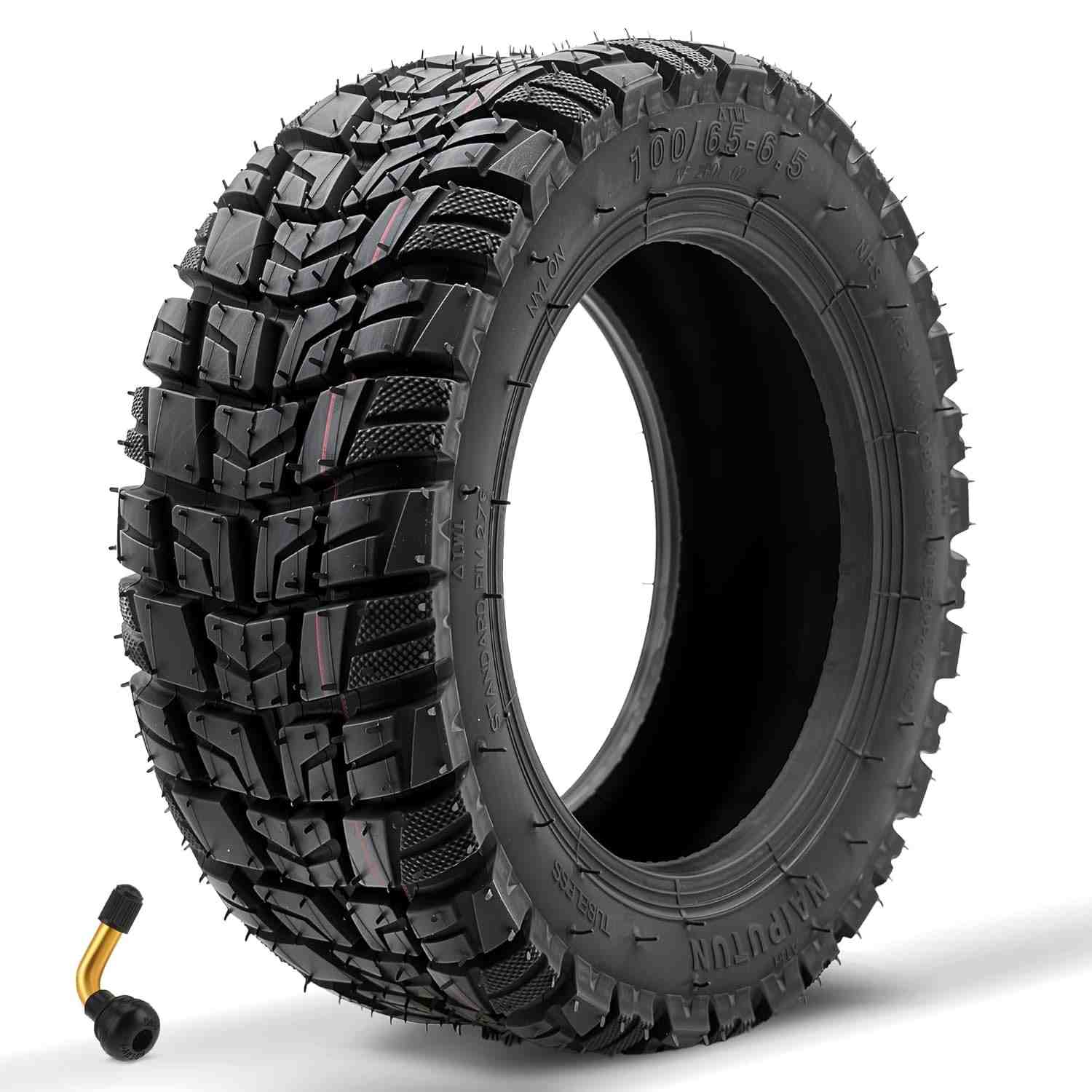 Pneu Off-Road 100/65-6.5: Aventura e Segurança para Sua Scooter Elétrica