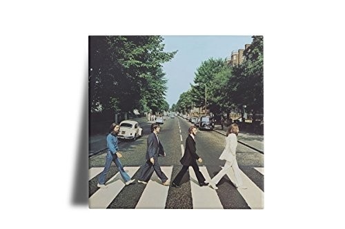 Azulejo Decorativo Beatles Abbey Road 15x15 cm - Porcelana Premium com Design Nostálgico