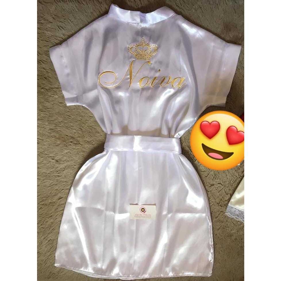 Robe de Cetim Bordado para Noiva: Elegância e Qualidade para o Seu Casamento