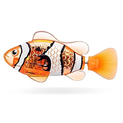 Robô Peixe Laranja: A Diversão Aquática Inteligente!