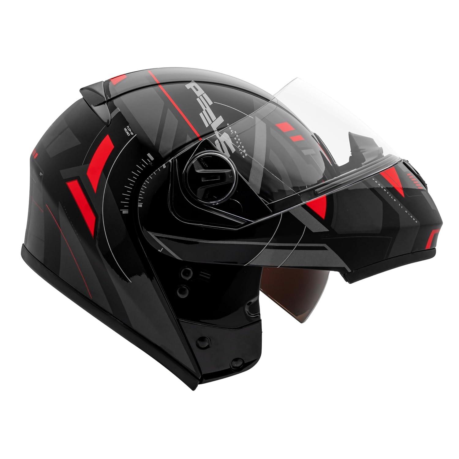 Capacete Robocop Peels U-RB2 Dynamic Vermelho: Estilo, Segurança e Conforto para Sua Pilotagem