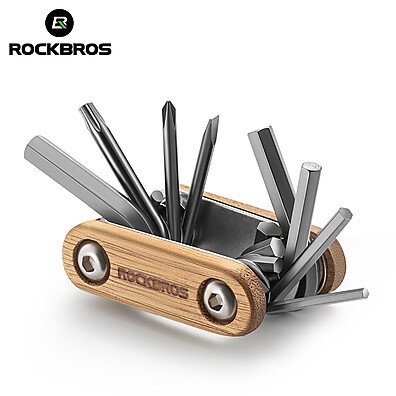 Rockbros 8 em 1: Kit Ferramenta Bike Essencial