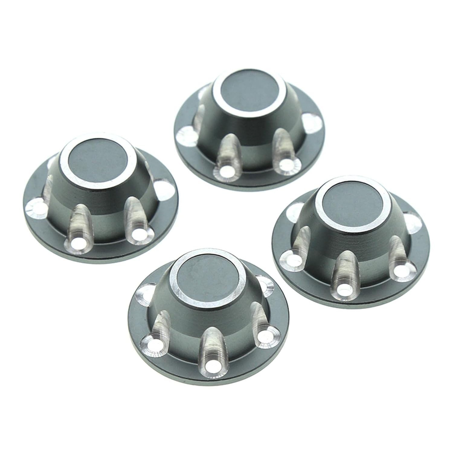 Trava de Roda Antifrouxo Titânio para SCX6 JLU 1/6: Aventura Sem Limites!