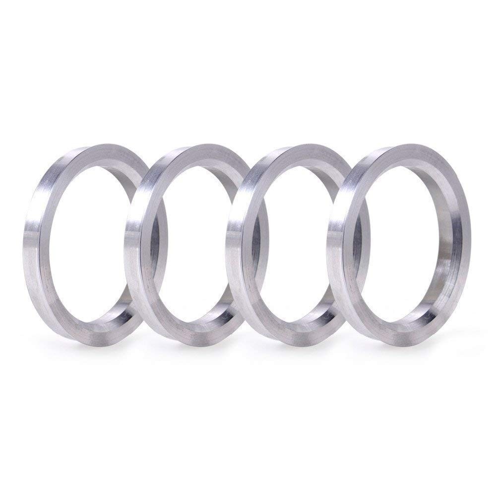 Anéis Centrais de Cubo de Roda 66.6mm para 79.1mm - Alumínio Premium (4 Peças)