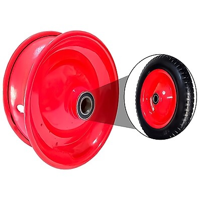 Roda para Carrinho de Mão 8 Pol. – Até 180kg