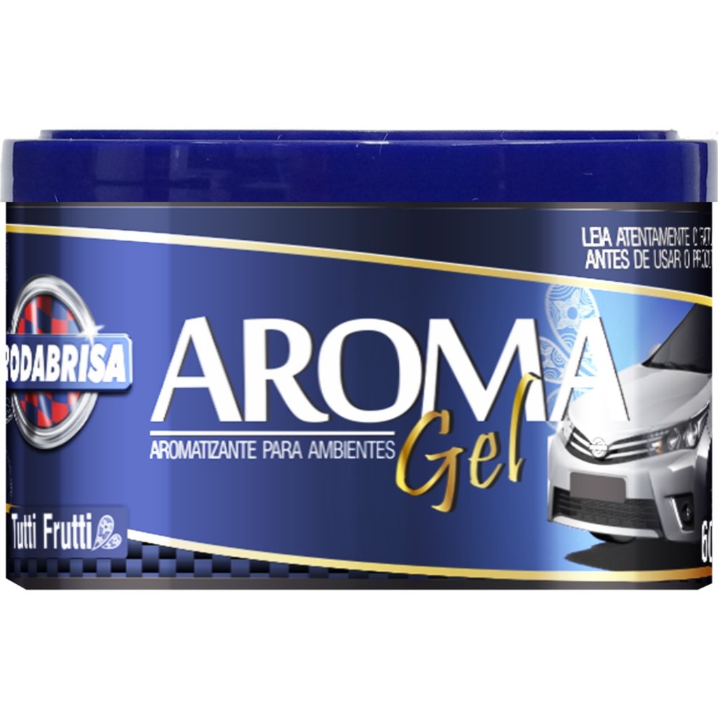 Rodabrisa Tutti Frutti: Aroma Gel para Carro 60g