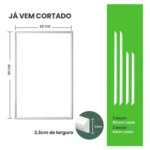 Rodapé Autocolante 60x90cm: Decore Fácil!