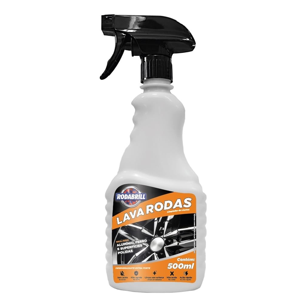 Lava Motor e Rodas Rodabrill 500ml: Limpeza Profunda e Rápida para Seu Veículo