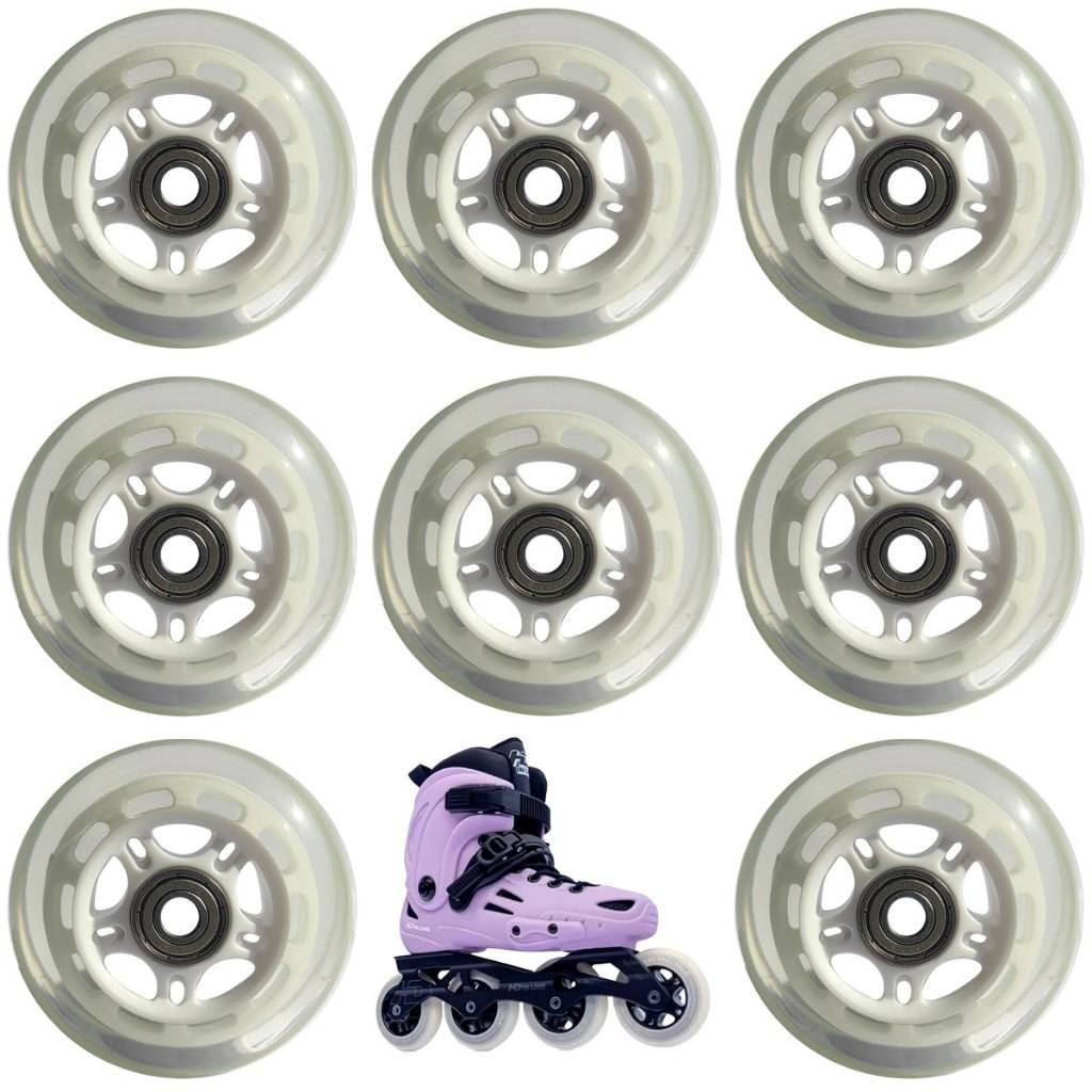Rodas Patins 80mm 82A: Performance e Durabilidade