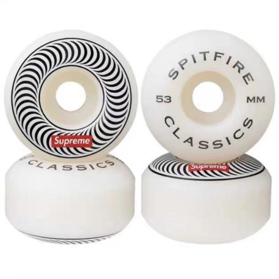 Rodas Spitfire SUP Skateboard 53mm 104A – 4 Peças Novas 100%