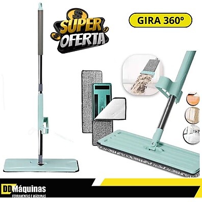 Rodo Mop Mágico Puxa e Seca FST024 - Limpeza Inteligente