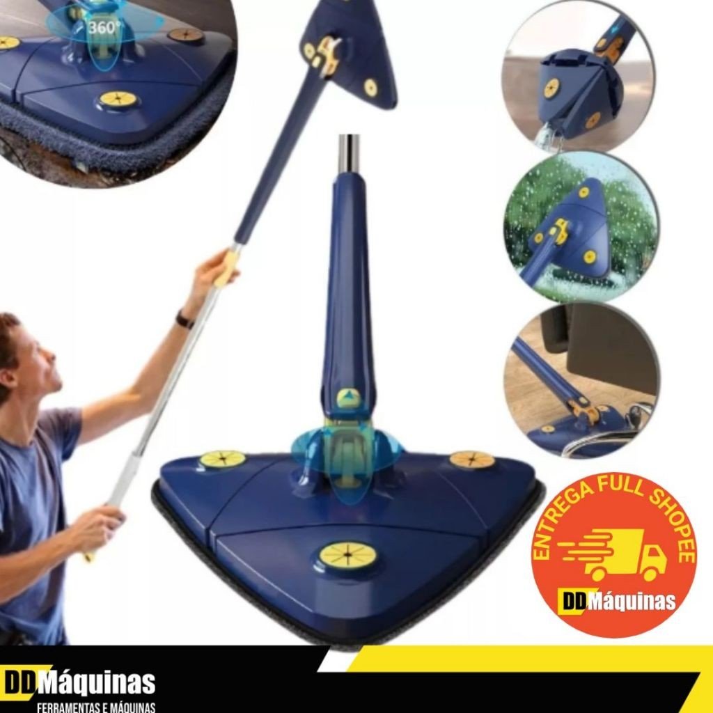 Rodo Mop Triangular Fasterr: Limpeza Fácil!