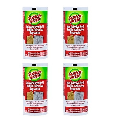 Rolo Adesivo Scotch-Brite: Kit com 4 Refis