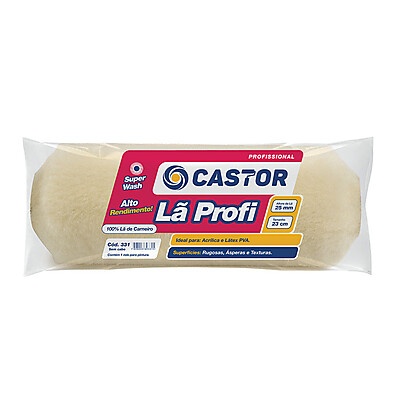 Rolo de Pintura Castor: Alastramento Perfeito!