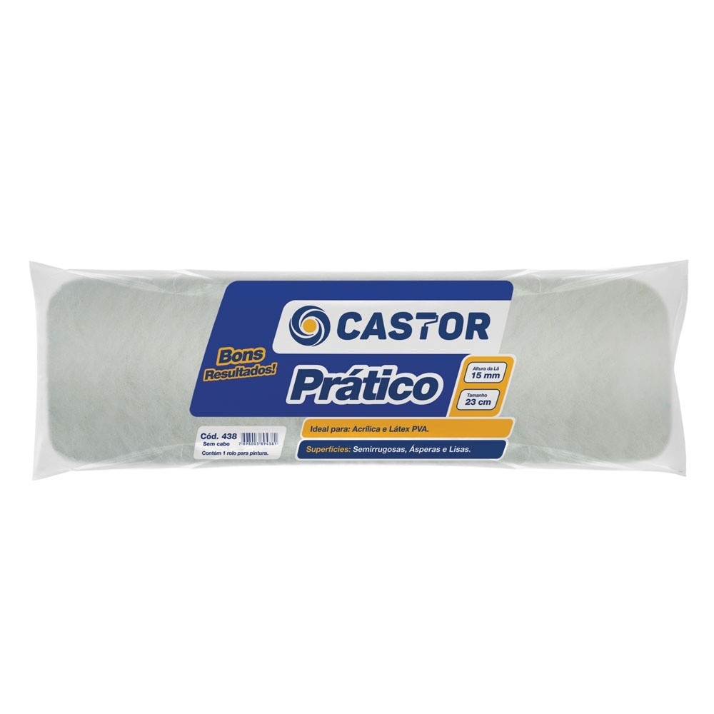 Rolo de Pintura Castor: Cobertura Perfeita!