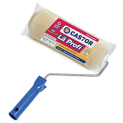 Rolo Lã Carneiro Profi 25mm – Pintura Rápida e Limpa