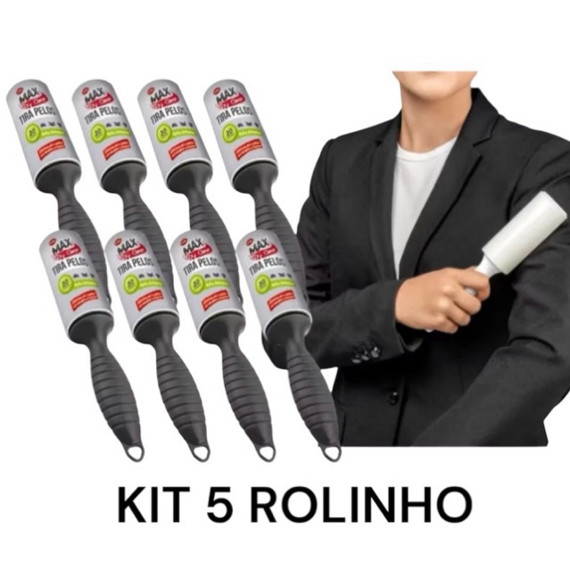 Rolo Tira Pelos Reutilizável: Limpeza Fácil e Eficaz para Roupas