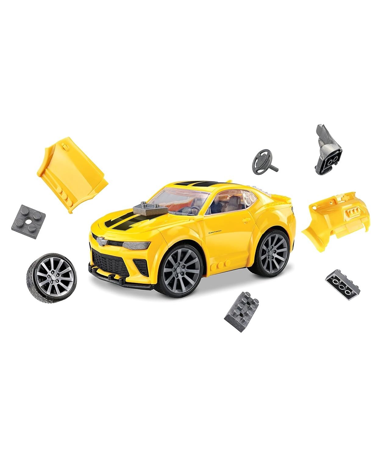 Carrinho Sem Limite Camaro Amarelo - Diversão Garantida Roma Brinquedos