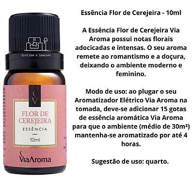 Essência Flor de Cerejeira: Aromatize com Romance!