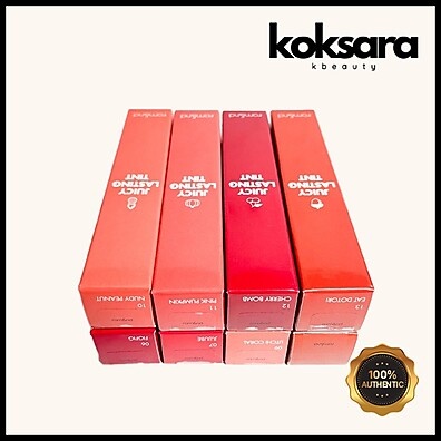 Rom&nd Juicy Lasting Tint: Cores Vibrantes!