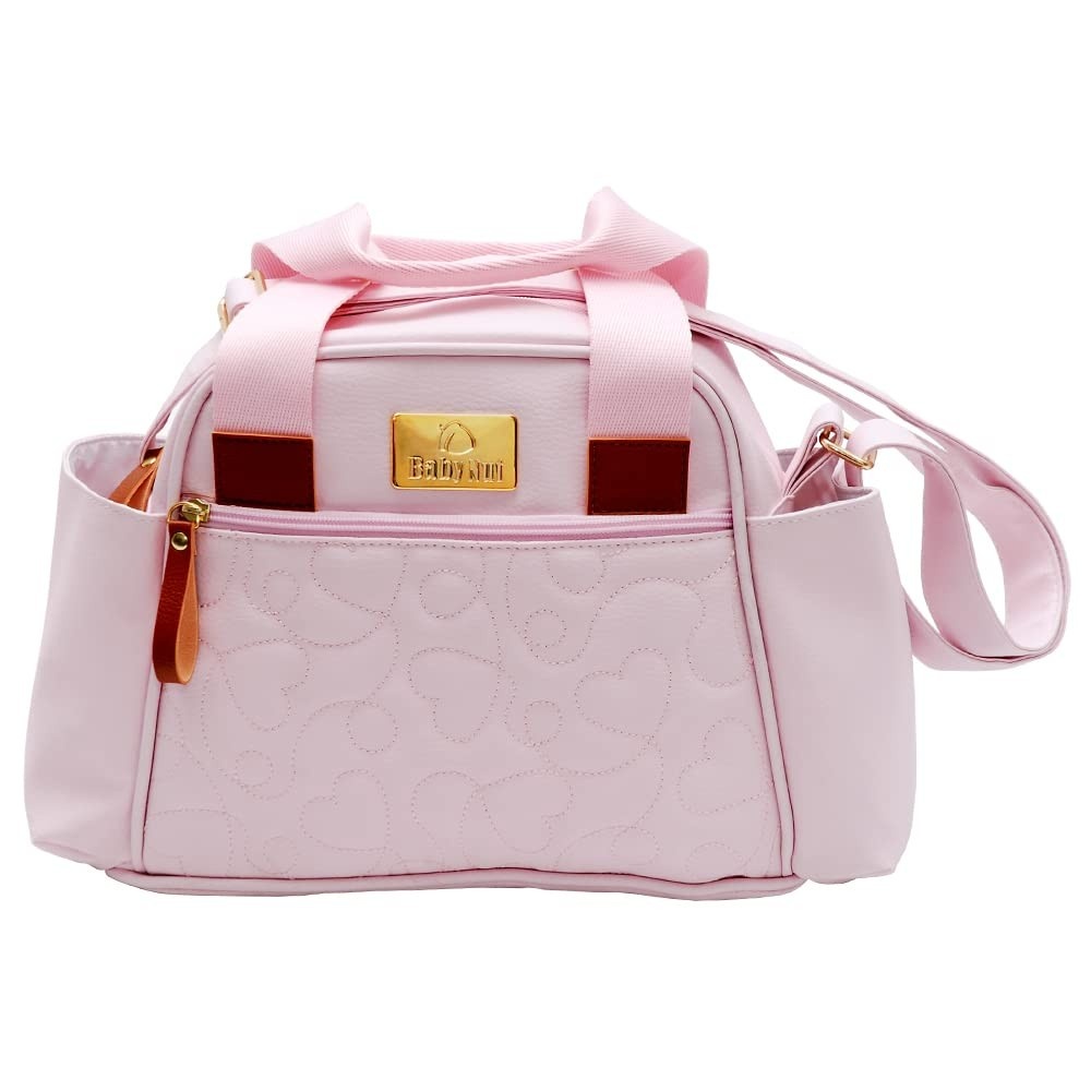 Frasqueira Térmica Maternidade Coração Rosa - Baby Nut