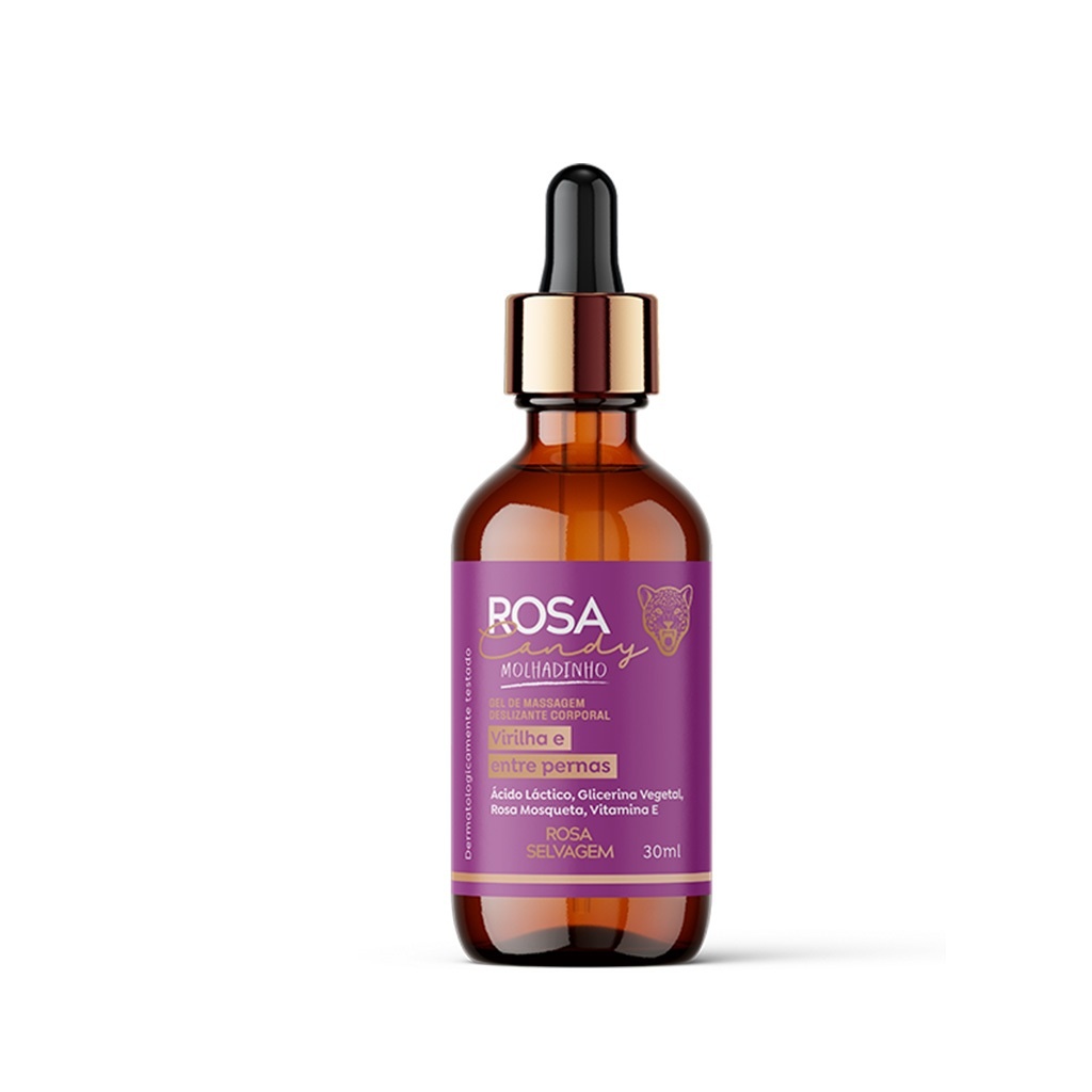 Rosa Candy Molhadinho: Gel Lubrificante Revitalizante