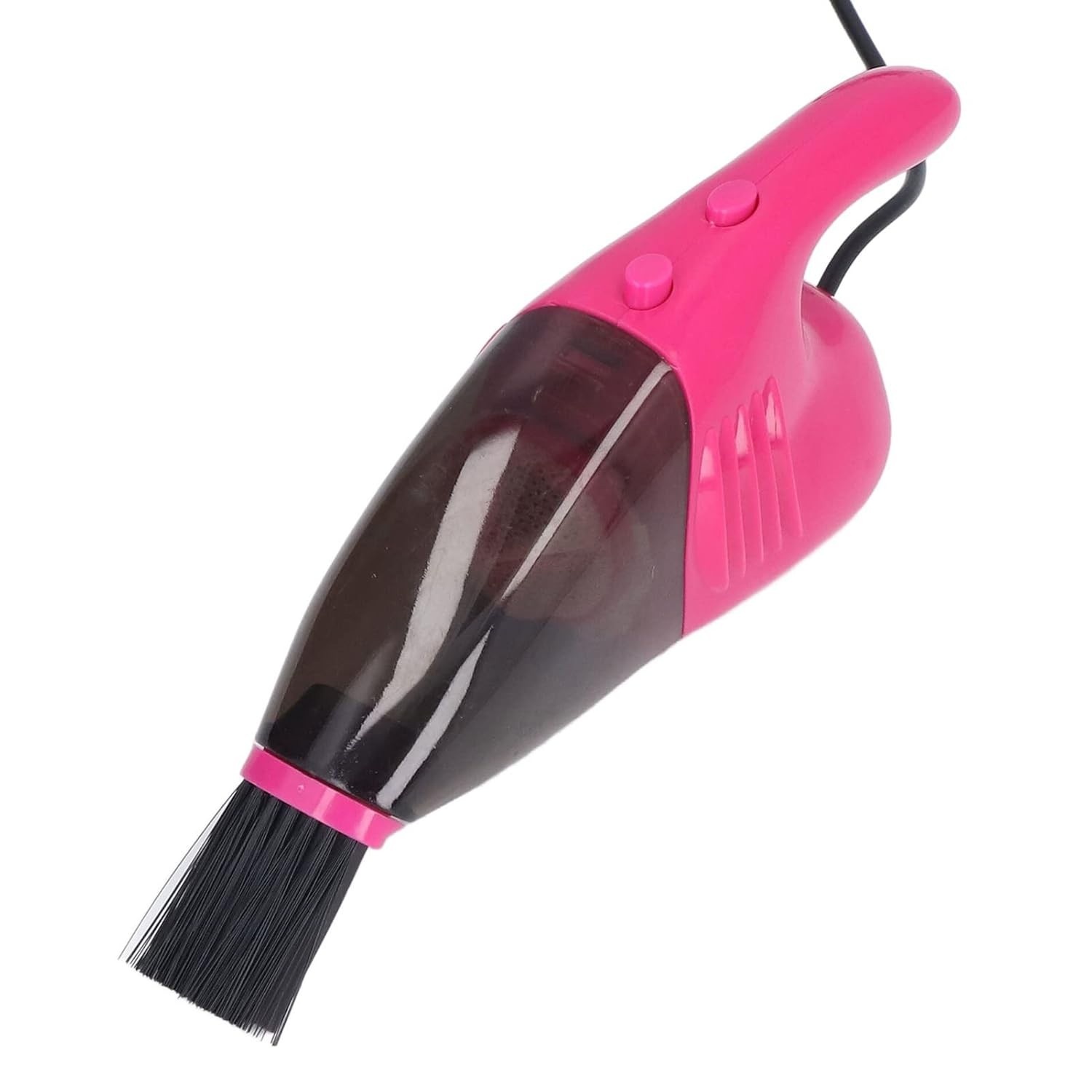 HEEPDD Mini Aspirador Portátil Rosa: Limpeza Rápida e Fácil para Carro e Teclado